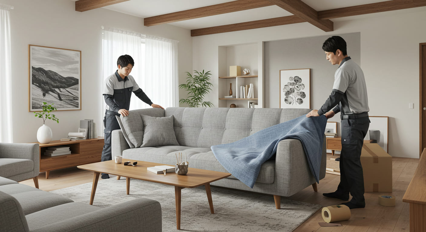 狭い階段でも大丈夫！引越しで大きな家具を搬入する7つの方法
